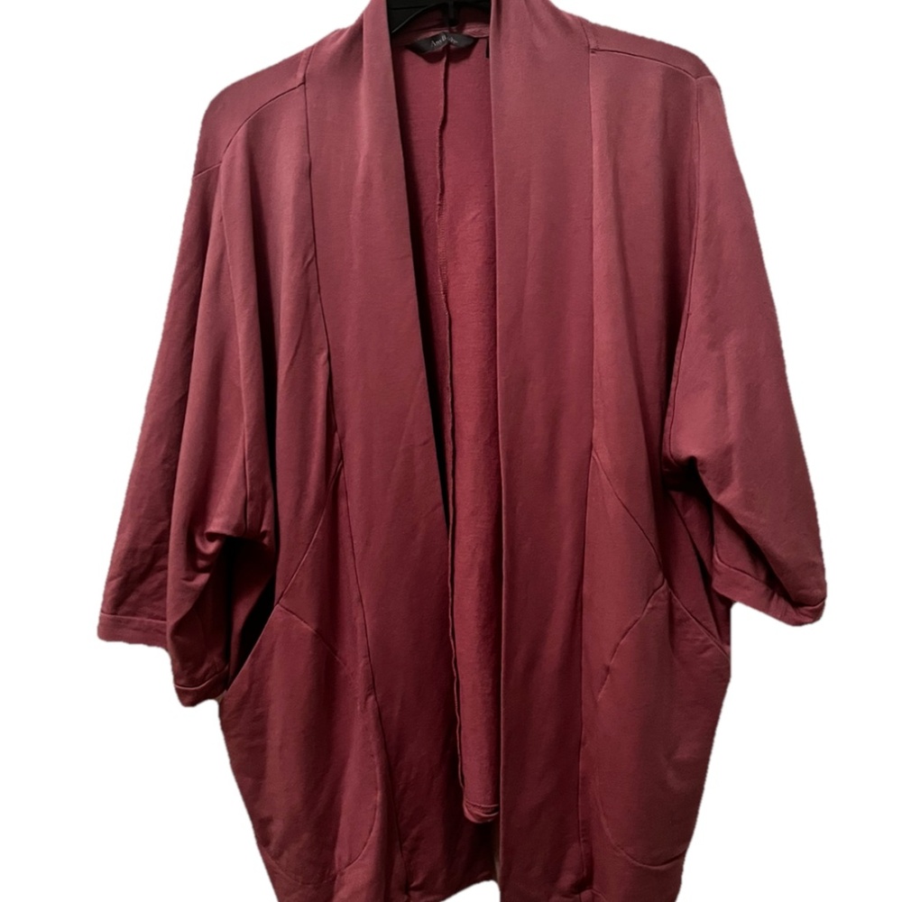 AnyBody Cardigan in coral Size M